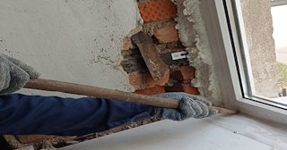 Демонтаж оконных откосов по выгодной цене от 528 руб. в Саранске - Сварной-Срн